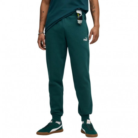 Puma meeste dressipüksid ESS no.1 Logo Sweatpants FL 682607 75 M, rohelised