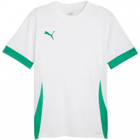 Koszulka męska Puma teamGoal Matchday Jersey biało-zielona 705747 15 M