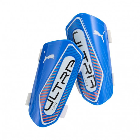 Ochraniacze piłkarskie Puma Ultra Light Strap niebieskie 30992 04 L