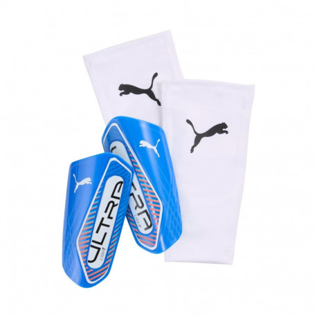 Ochraniacze piłkarskie Puma Ultra Light Sleeve niebieskie 30989 04 M