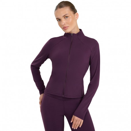 Bluza damska 4F F1873 ciemny fiolet 4FWAW25TSWSF1873 50S M