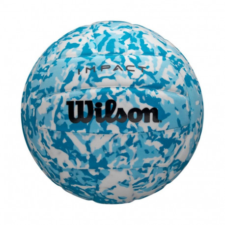 Piłka siatkowa Wilson Impact Gen Green VB niebiesko-biała WV2000801XBOF 5