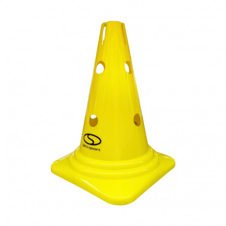 Pachołek Smj 30 cm żółty z otworami VCM-12H8