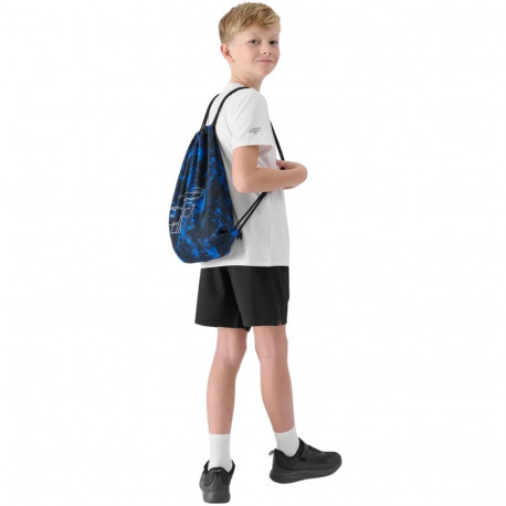 Komplet odzieżowy 4F koszulka, spodenki, worek M084 głęboka czerń 4FJWAW25TAPSM084 20S 158-164cm