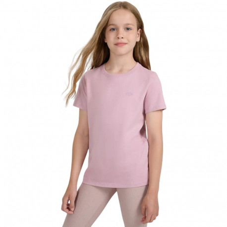 4F tüdrukute särk F2397 4FJWAW25TTSHF2397 56S 164cm, hele roosa