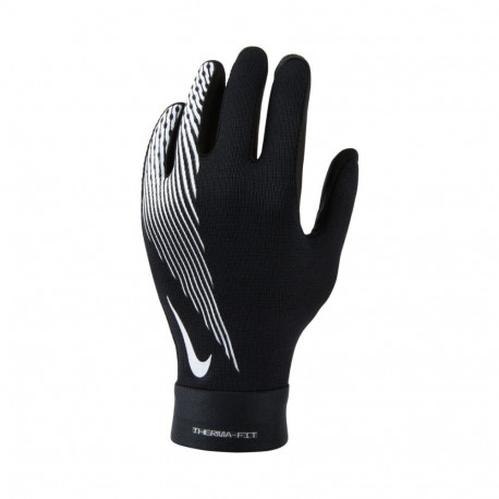 Rękawiczki dla dzieci Nike Academy Therma-FIT czarno-białe HF0547 011 S