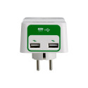 APC Essential SurgeArrest 1 pistikupesa 230V 2 USB-pordi laadija Saksamaa