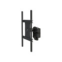 NEOMOUNTS FPMA-W960 seinakinnitus 10-47-tolline kallutatav 25 kg 3 pöördega must