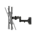 NEOMOUNTS FPMA-W960 seinakinnitus 10-47-tolline kallutatav 25 kg 3 pöördega must