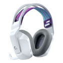LOGITECH G G733 LIGHTSPEED juhtmevabad RGB mänguri kõrvaklapid täissuuruses 2.4 GHz juhtmevaba valge