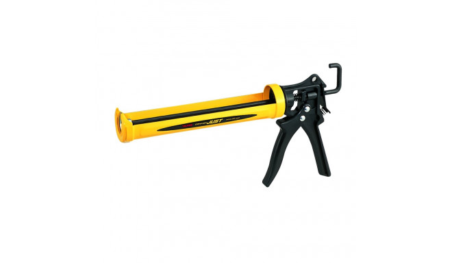 Tajima caulk gun with Drop Stop, yellow