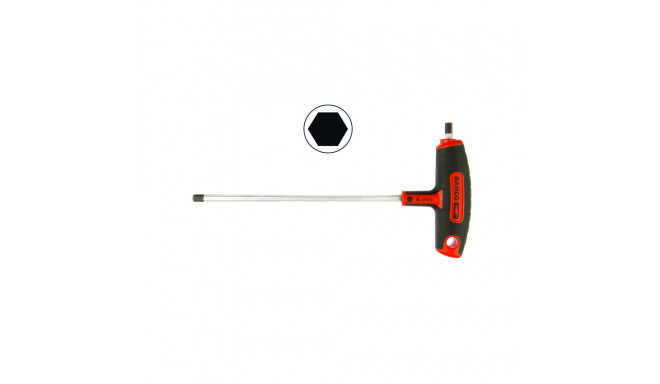 T-handle hexagon 4mm screwdriver 150mm