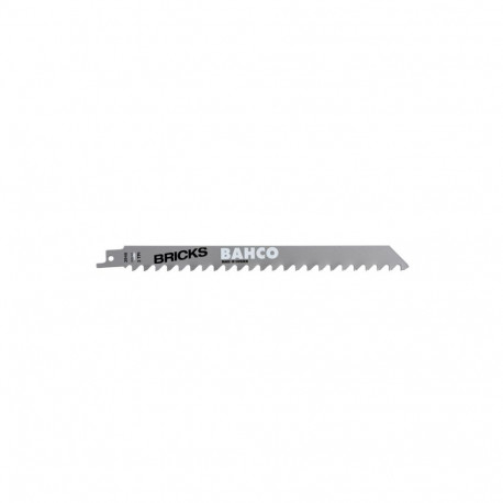 Carbide tipped reciprocating sawblade 150mm*0,9mm SL 6TPI 1 pcs for lightweight concrete, bricks and