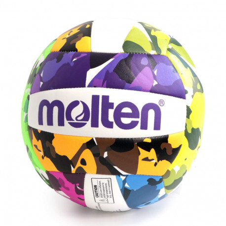 Beachvolleyball ball MOLTEN MS500-NCA, synth. leather size 5