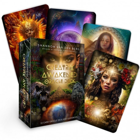Oracle Deck - Creatrix Awakened Oracle 33 Cards 13.6 x 10 x 2.5 cm