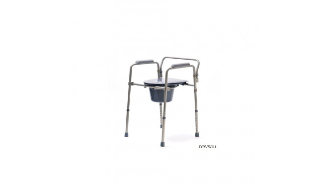 Adjustable Stool - Height-adjustable Folding Toilet Chair