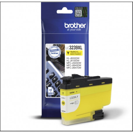 Brother High-yield Ink Cartridge | LC3239XLY | Ink | Yellow