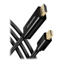 Axagon AXAGON RVDM-HI14C2 Mini DP > HDMI 1.4 cable 1.8m 4K/30Hz