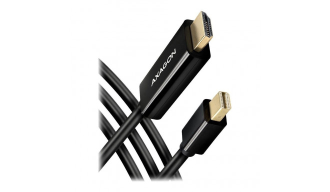 Axagon AXAGON RVDM-HI14C2 Mini DP > HDMI 1.4 cable 1.8m 4K/30Hz
