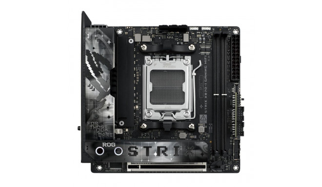 Asus | ROG STRIX X870-I GAMING WIFI | Processor family AMD | Processor socket AM5 | DDR5 DIMM | Supp