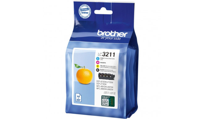 Brother LC3211VAL Cartridge Value Pack BK/C/M/Y |