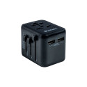 VERBATIM Universal Travel Adapter12W 2xUSB-A UTA-1 49543