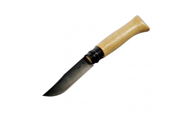 Opinel No. 08 must tera puidust karbis