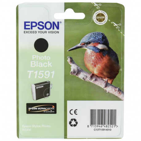 Epson ink cartridge photo black   T 159             T 1591