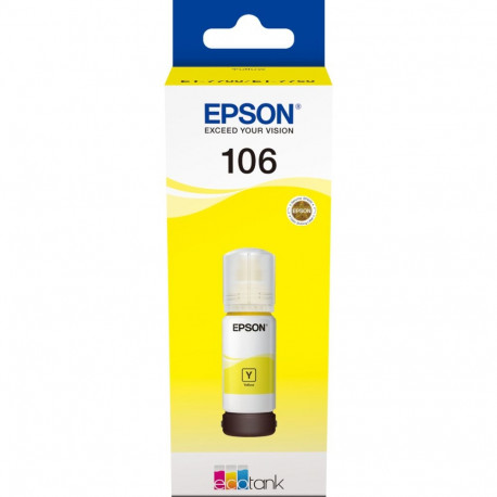 Epson EcoTank yellow T 106 70 ml               T 00R4