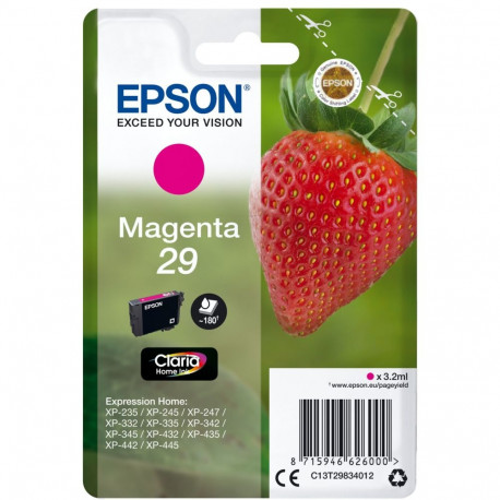 Epson tindikassett magenta Claria Home 29 T 2983