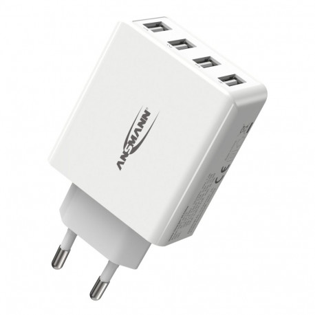 Ansmann Home Charger HC430 4xUSB 3000mA white
