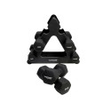Hantlid TUNTURI Neopreen Dumbbellset, 3 paari + hoidik