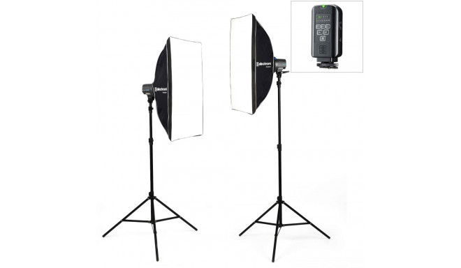 Elinchrom D-Lite RX One kaheosaline stuudiokomplekt