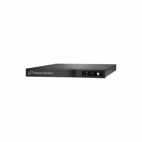 UPS RACK POWERWALKER VFI 1000 R1U ON-LINE 1000VA 3X IEC C13 OUTLETS USB-B RS-232 LCD 1U