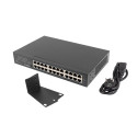 SWITCH LANBERG RSGE-24 24X 1GB UNMANAGED GIGABIT ETHERNET RACK 19"