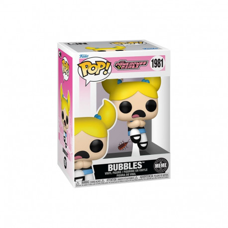 FUNKO POP! Vinyl figuur: The Powerpuff Girls - Bubbles (Bug Meme)