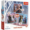 TREFL FROZEN Pusle komplekt, 3 tk, Frozen 2