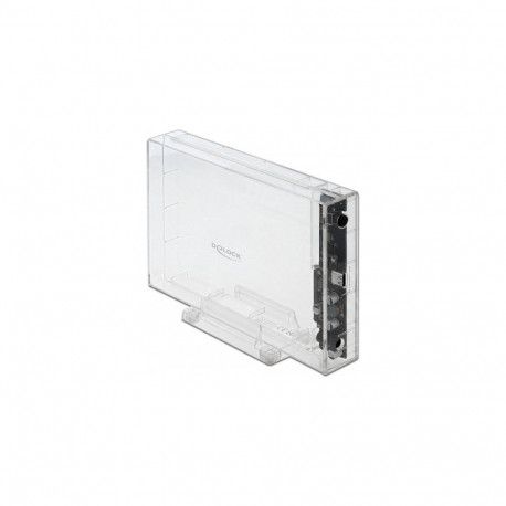 DeLOCK external enclosure for 3.5 "SATA HDD with USB Type-C socket, drive housing