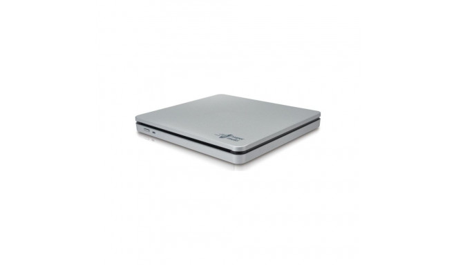 HLDS GP70NS50 SLIM, external DVD burner (silver, external, USB 2.0, 5.25 ")