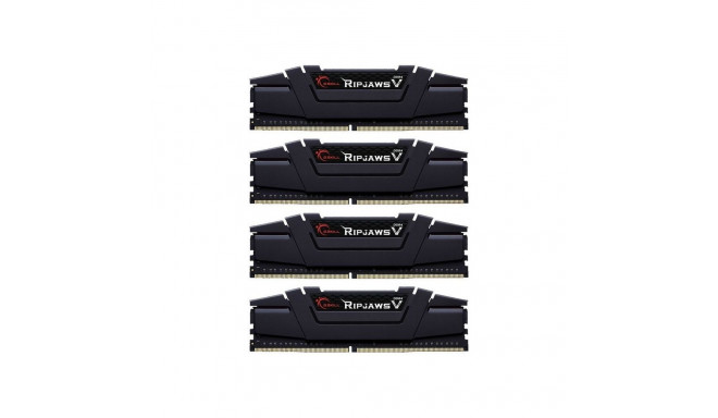 G.Skill DDR4 - 32GB -4000 - CL - 18 - Quad Kit, Ripjaws V (black, F4-4000C18Q-32GVK)