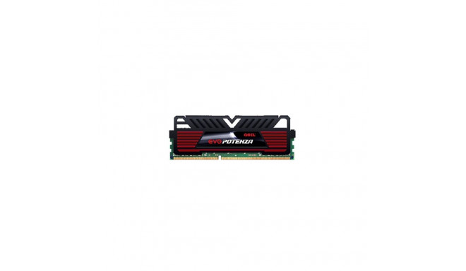 GeIL DDR3 32 GB 1600-11 Quad-Kit - EVO Potenza Black Red