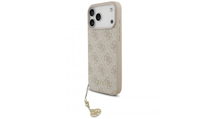 Guess 4G Charms Collection MagSafe Case for iPhone 17 Pro Max - Pink