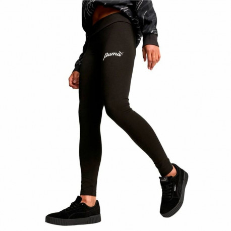 Sport leggings for Women Puma Essentials + Script Black