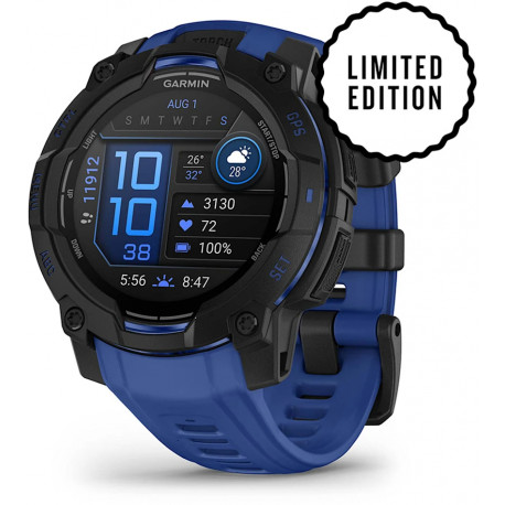 Garmin Instinct 3 AMOLED 45mm, black/blue