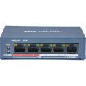Hikvision DS-3E0105P-E/M(B) network switch L2 Fast Ethernet (10/100) Power over Ethernet (PoE) Grey