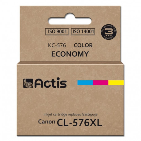 Actis KC-576 Canon printer ink, replacement Canon CL-576XL; Supreme; 15 ml; colour: cyan, yellow, ma