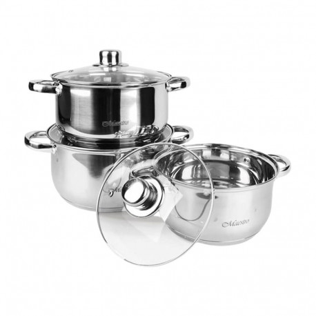 MAESTRO MR-2020-6M Cookware set 6 pieces