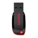 SanDisk Cruzer Blade USB mälupulk 128 GB USB Type-A 2.0 must, punane