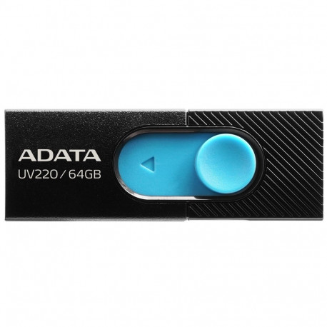 ADATA UV220 USB flash drive 64 GB USB Type-A 2.0 Black, Blue