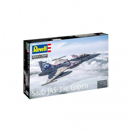 Model plastikowy samolot saab jas 39c gripen 1/72